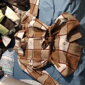 Cupcakes and cashmere button down sweater no tags But hasn't been used